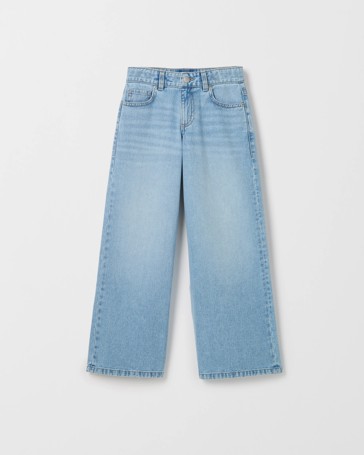 Wide Leg Denim Jeans