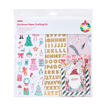 Christmas Paper Crafting Kit - Anko