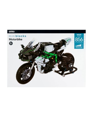 856 Piece Mini Blocks Vehicle Series: Motor Bike