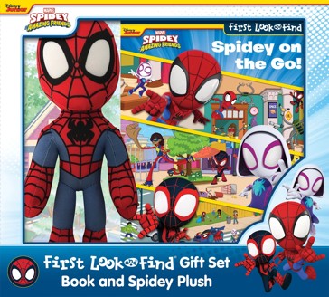 First Look And Find Book And Plush Spidey