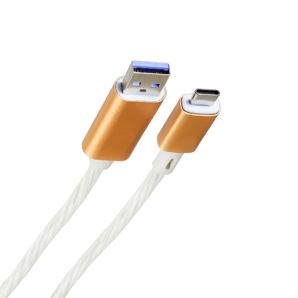 USB-A to USB-C 1m Cable with Light - Anko thumbnail 2