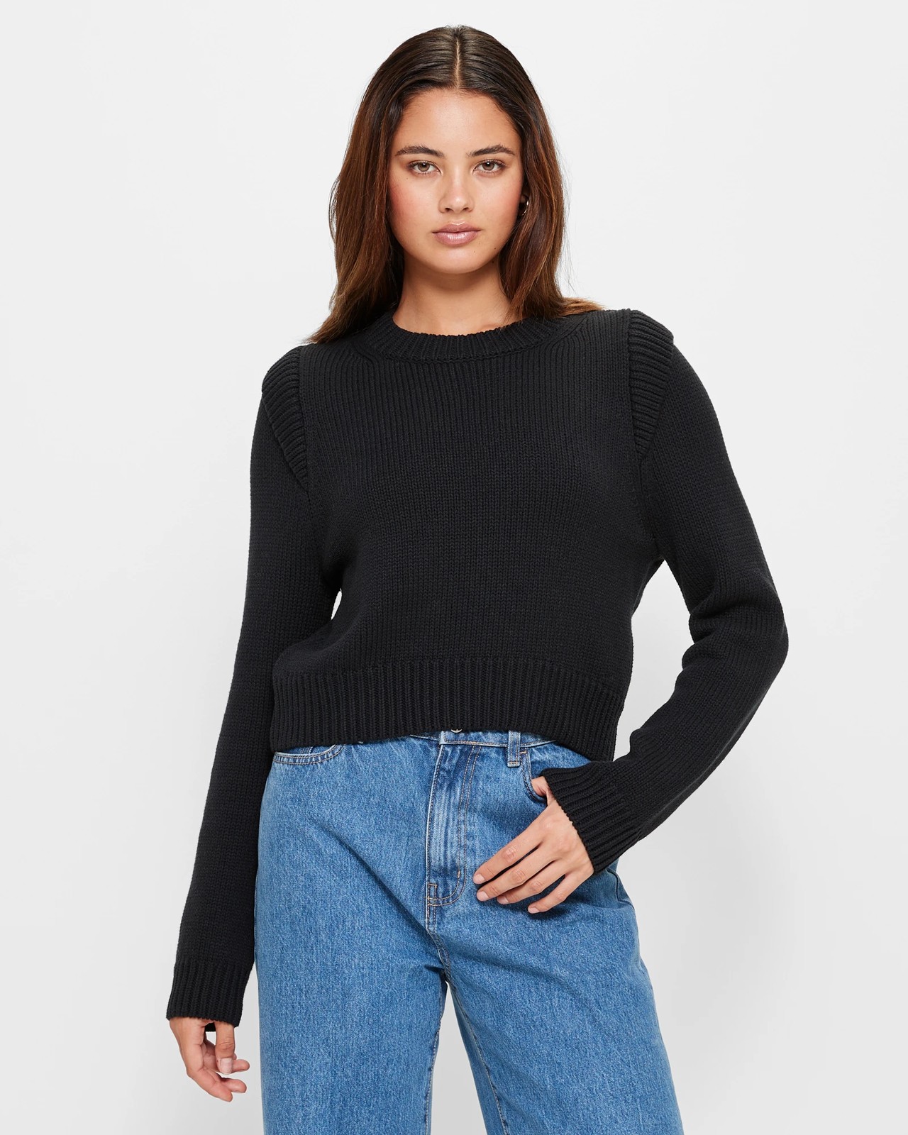 Australian Cotton Sleeve Detail Jumper - Lily Loves | Target Australia