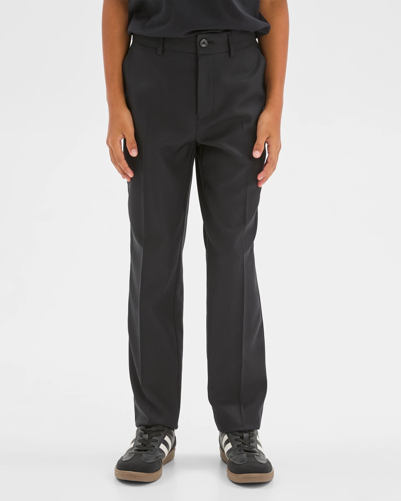 Tailored Full Length Suiting Pants - Black 3 of 6
