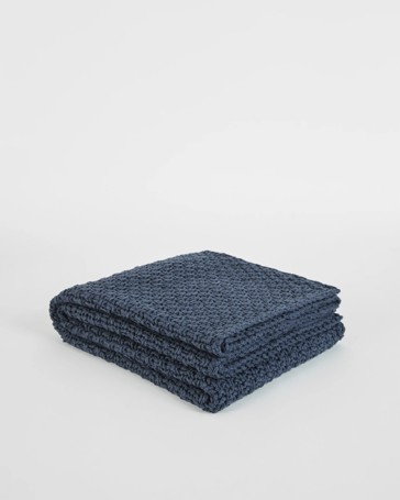 Dolly Chunky Textured Knit Throw