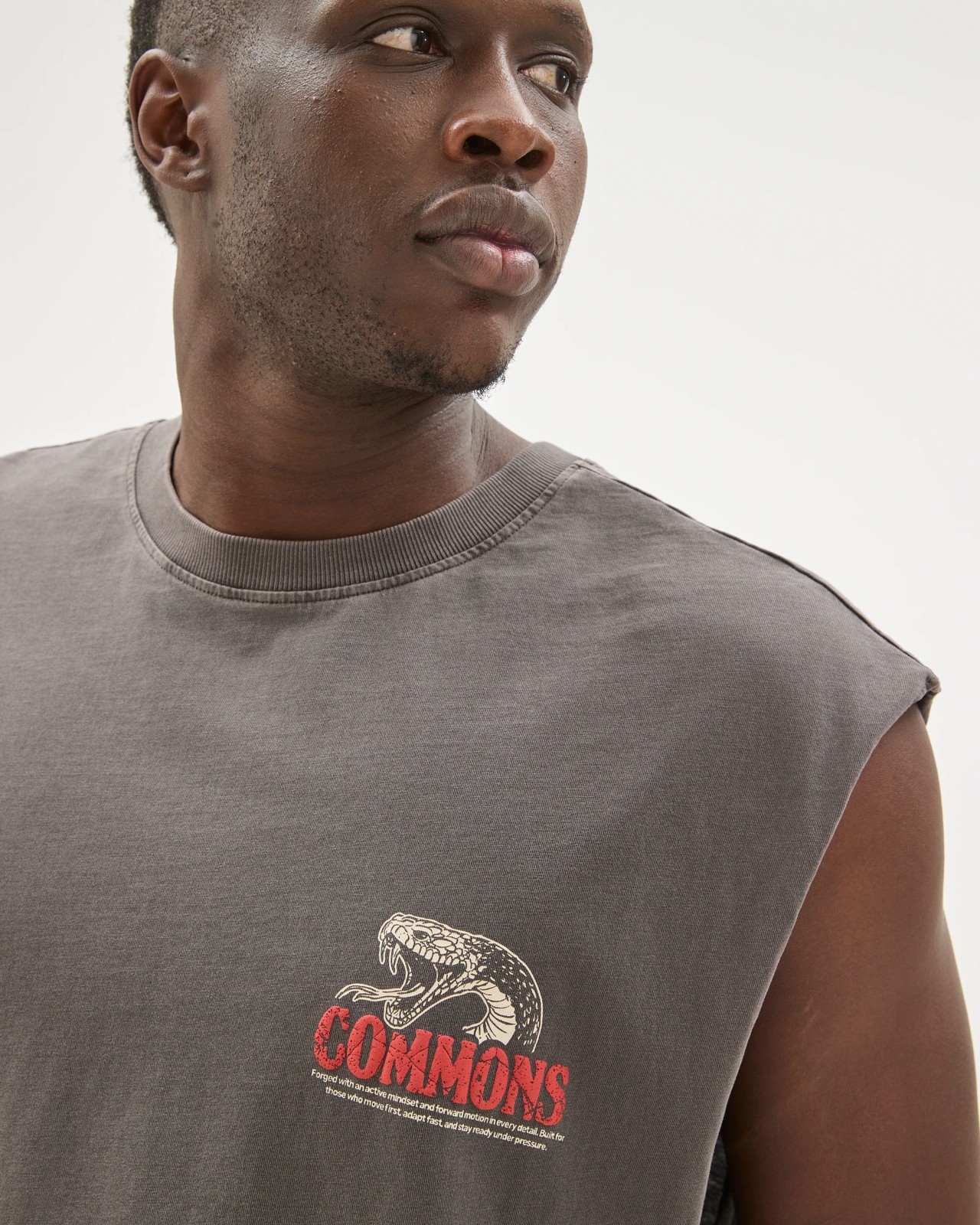 Commons Australian Cotton Graphic Muscle Tank Top 5 of 6