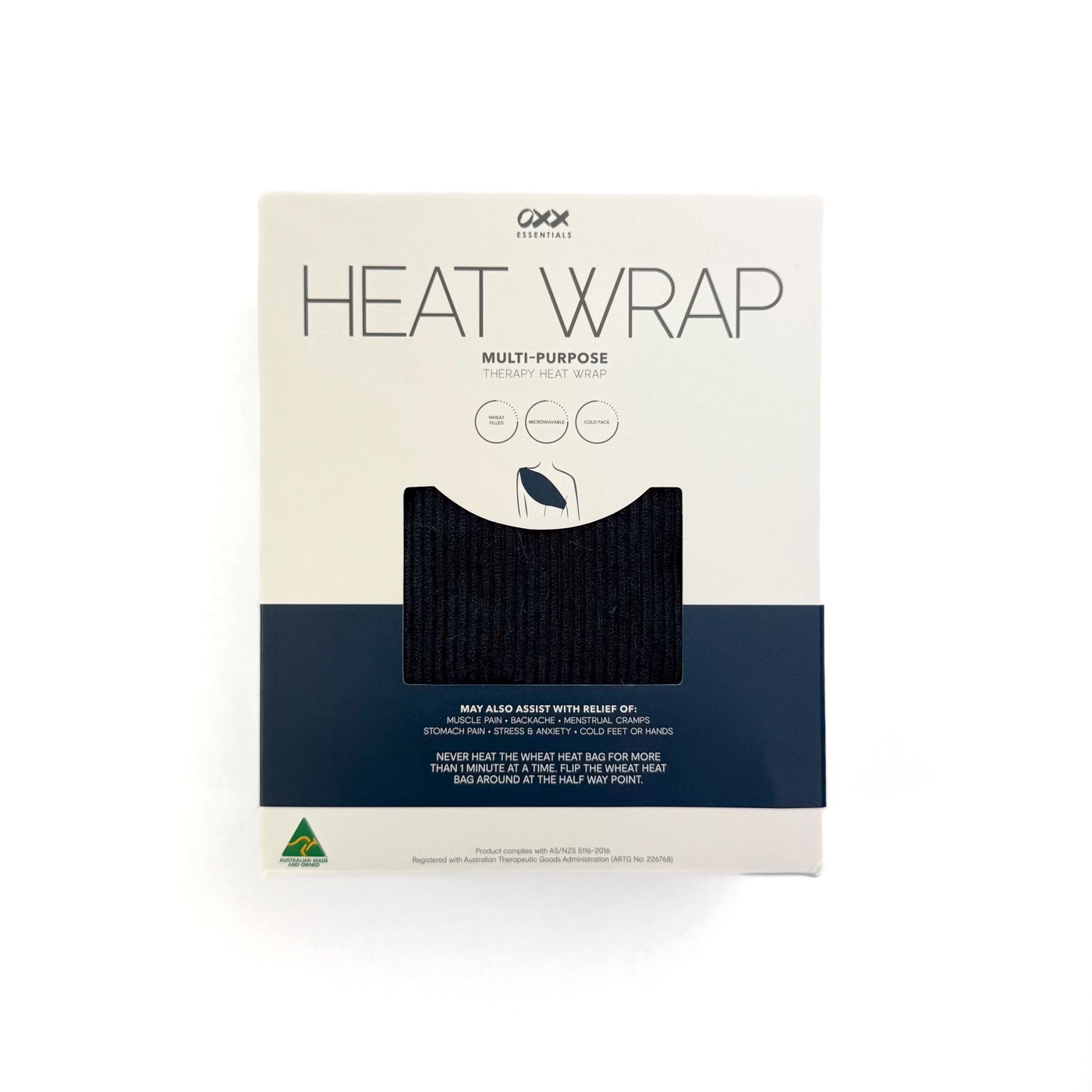 OXX Essentials Heat Wrap - Navy 2 of 5