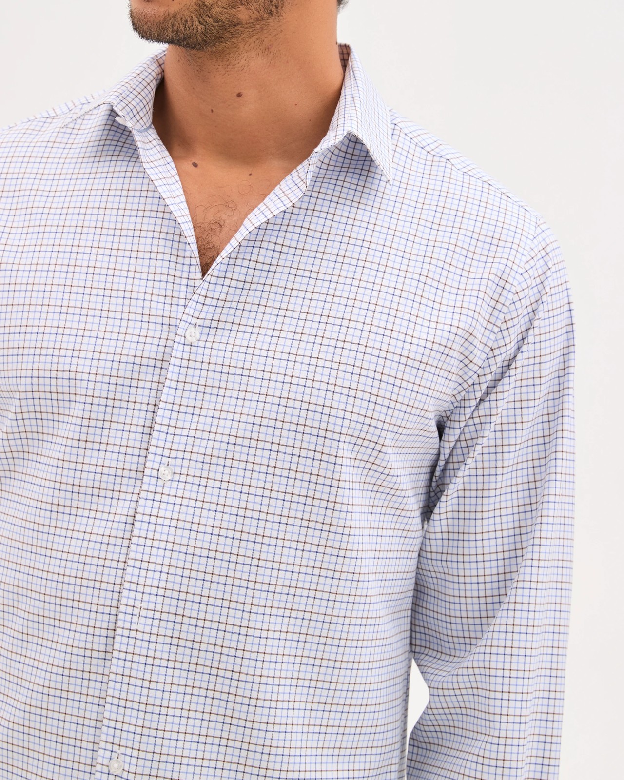 Preview Australian Cotton Tattersal Business Shirt 5 of 6