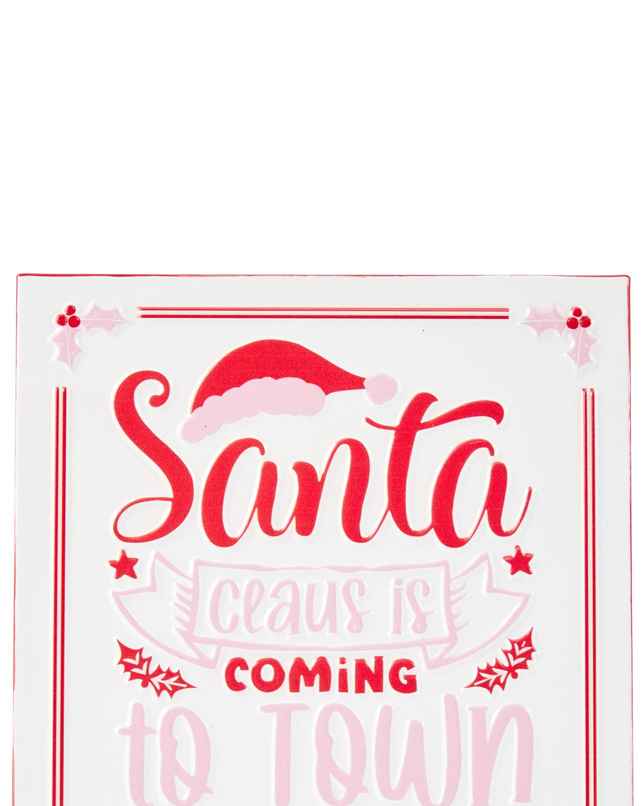 Anko Santa Is Coming Sign 4 of 6