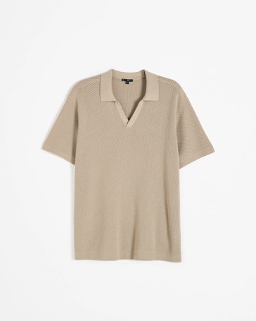 Australian Cotton Knitted Polo Top