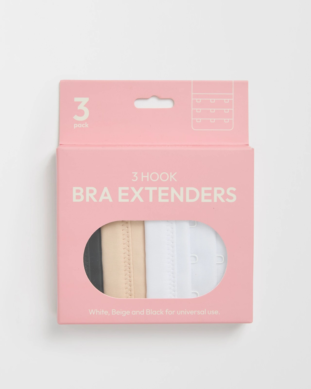 3 Pack Bra Extender - 3 Hook 5 of 5
