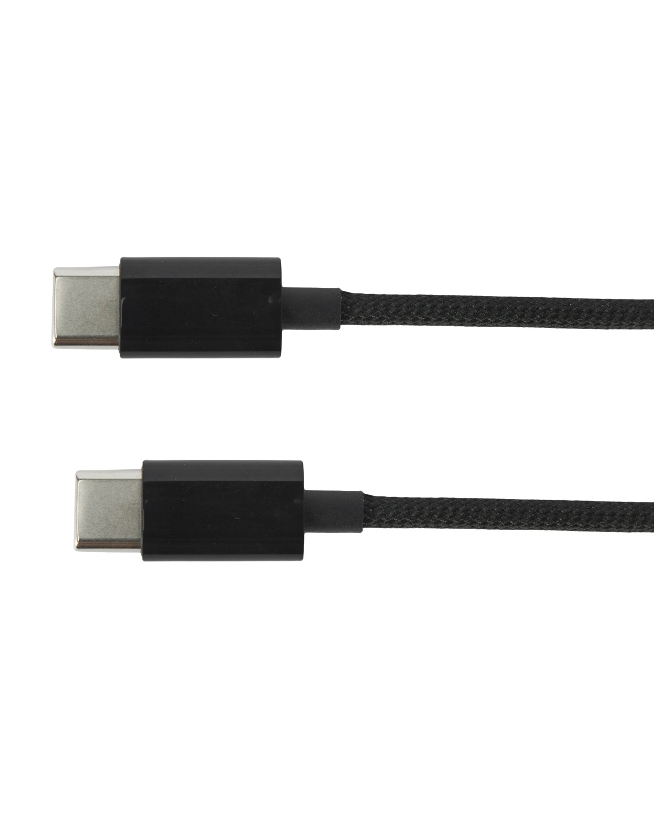 Anko USB-C to USB-C Braided Cable - 1m - Black 2 of 4