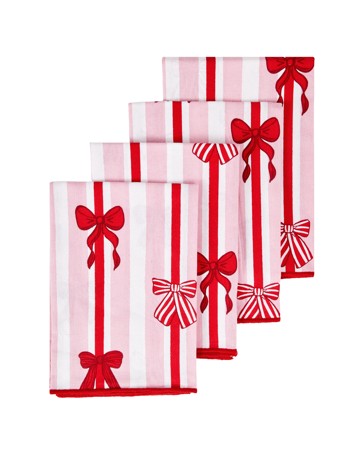 Anko 4 Bow Napkins