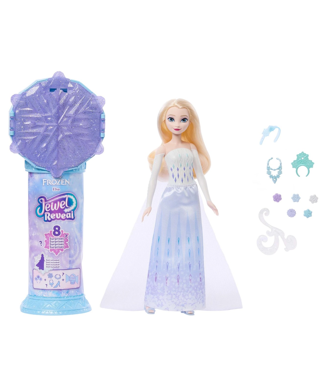 Disney Frozen Jewel Reveal Elsa Fashion Doll & Accessories 2 of 4