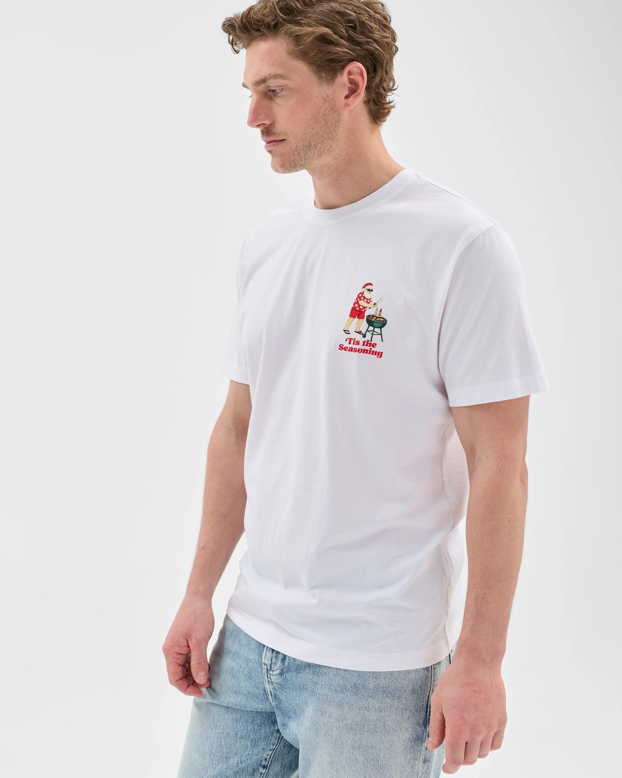 Australian Cotton Print Christmas T-Shirt 4 of 6
