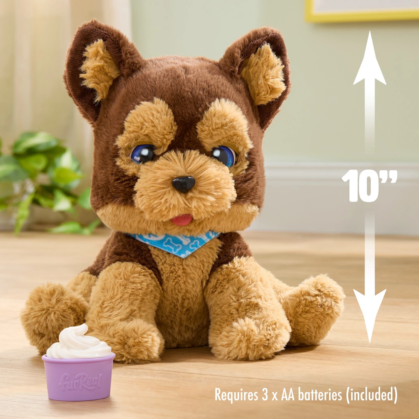 furReal Benny Kiss and Cuddle Pup Plush Toy 5 of 5