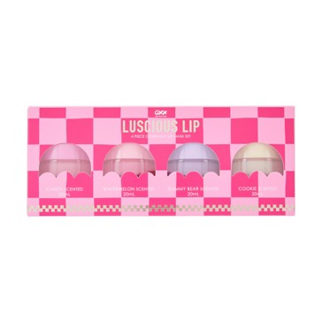 4 Piece Luscious Lip Overnight Lip Mask Set - OXX Skincare