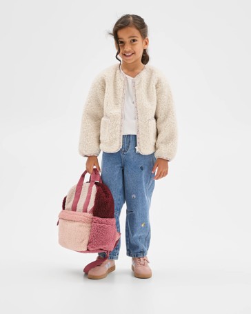 Long Sleeve Teddy Jacket