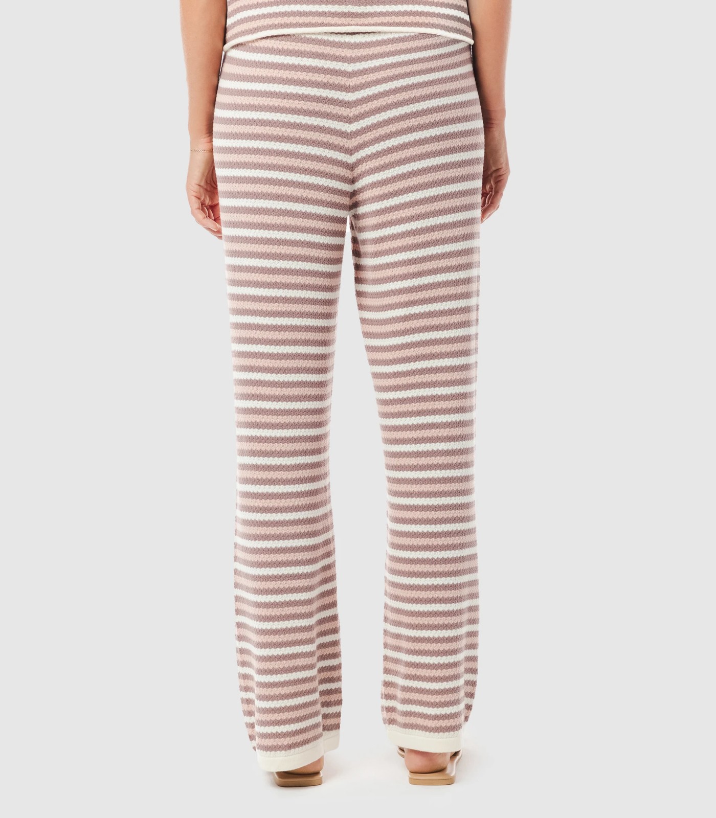 Knit Stripe Beach Pants - Piping Hot 5 of 5