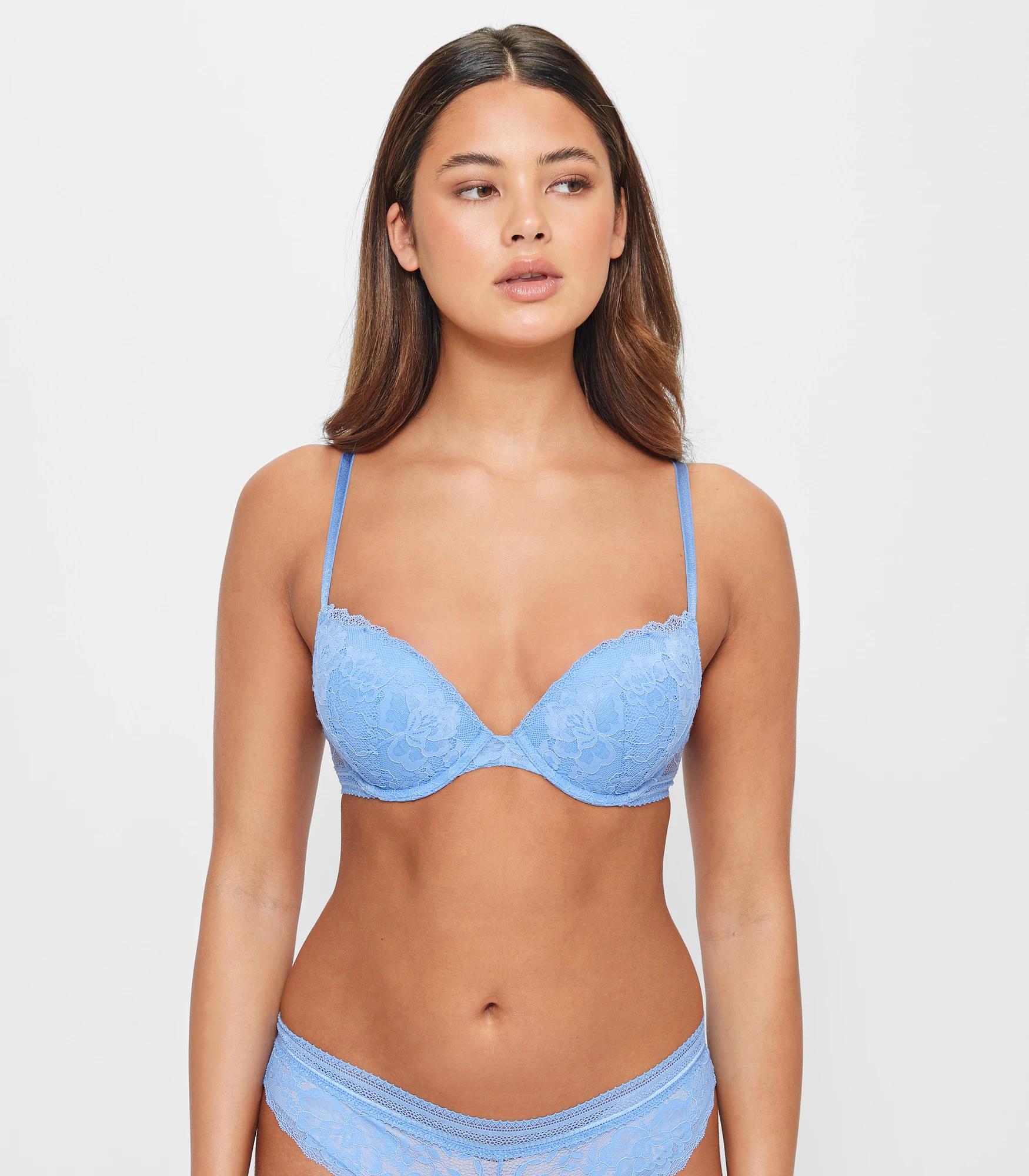 Lace Bralette - Lily Loves - Blue Bonnet