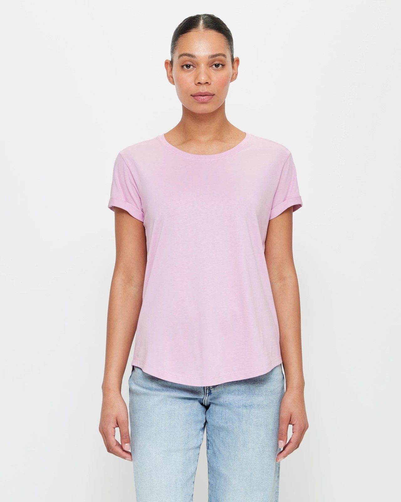 Cotton/Modal Relaxed T-Shirt | Target Australia