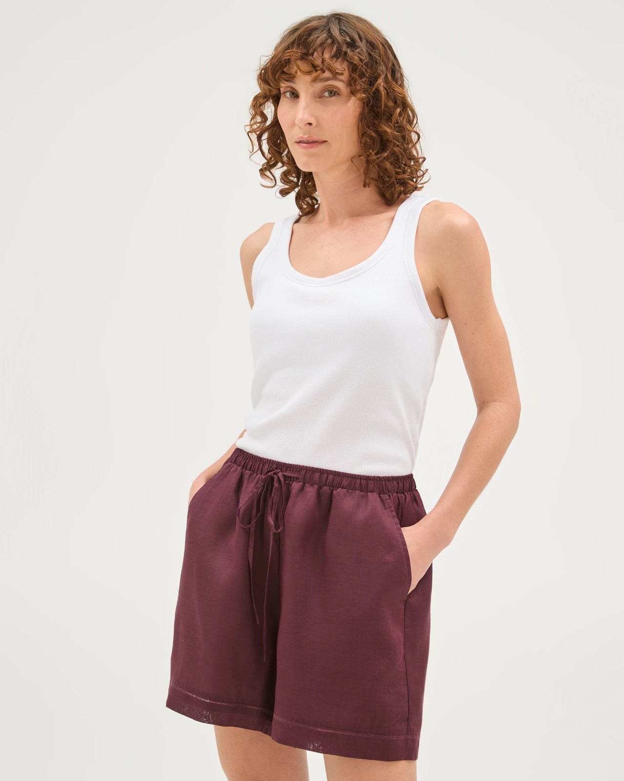 A-Line Trim Detail Shorts 3 of 6