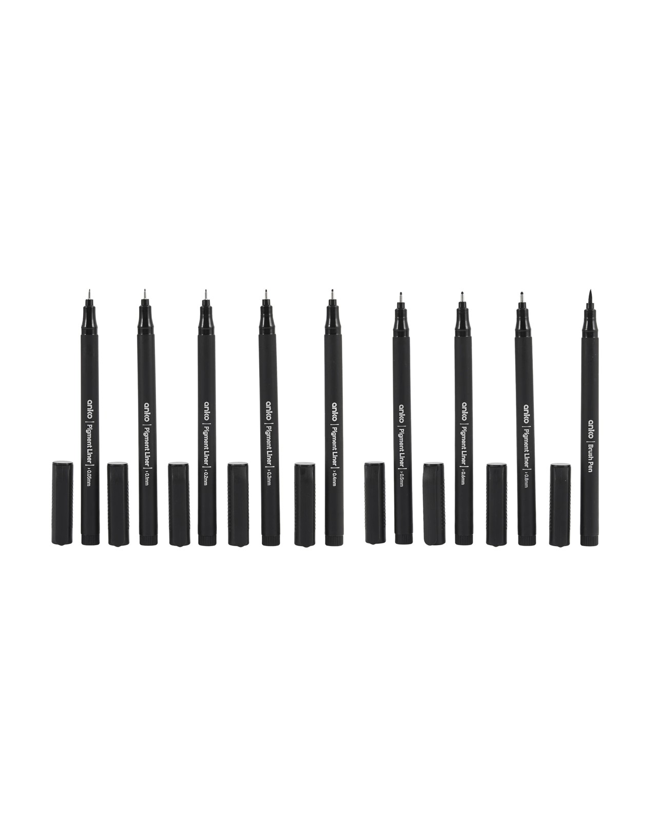 Pigment Liners, 9 Pack - Anko 4 of 5