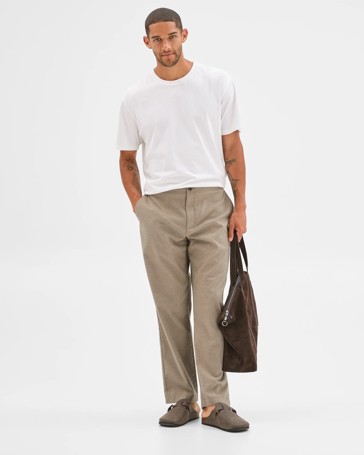 Brushed Relaxed Pants