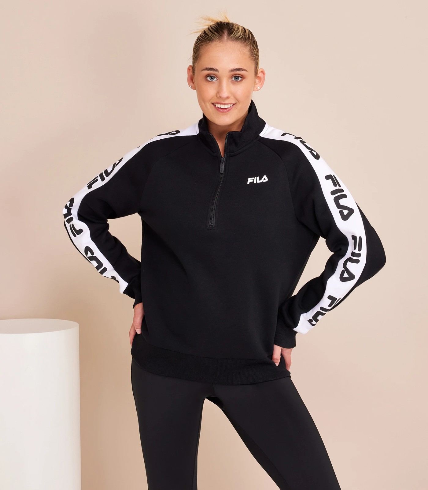 Fila Nikki Qtr Zip Jumper Target Australia