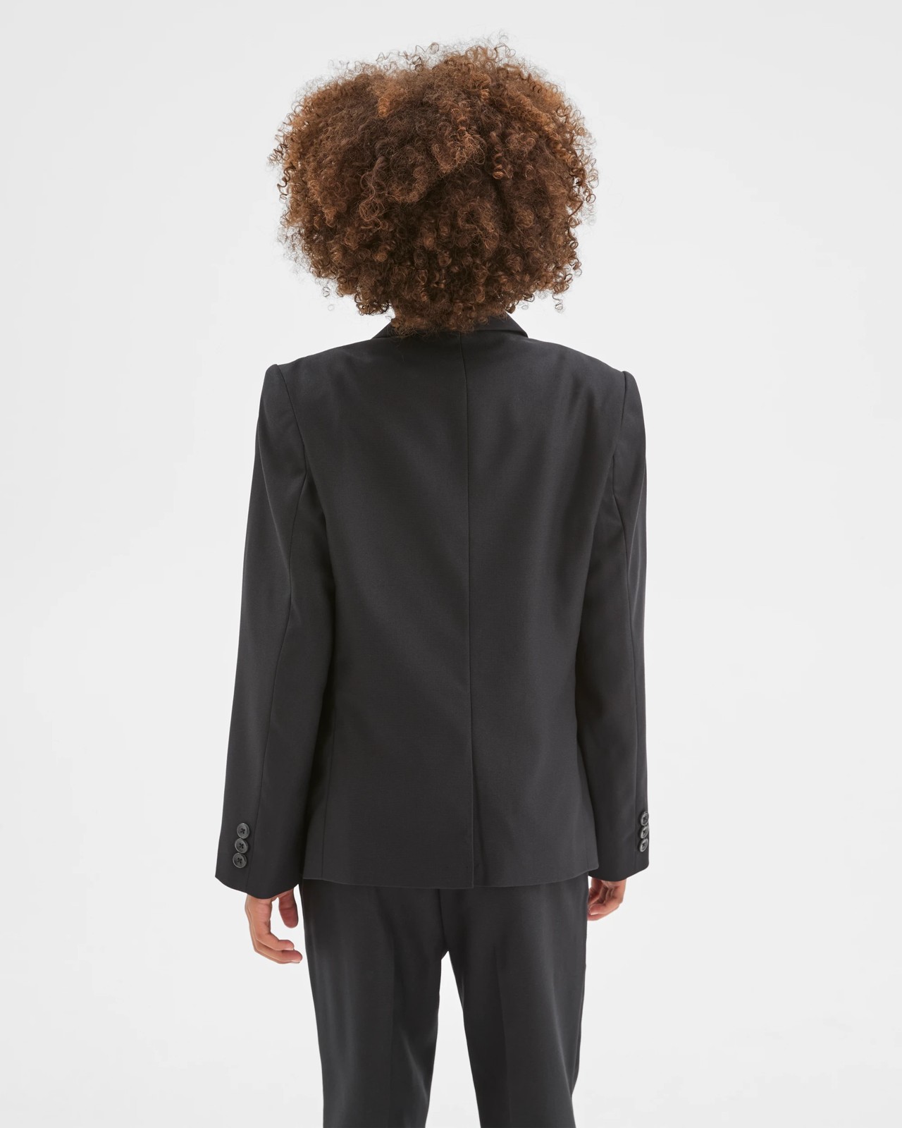 Long Sleeve Suiting Jacket - Black 4 of 6