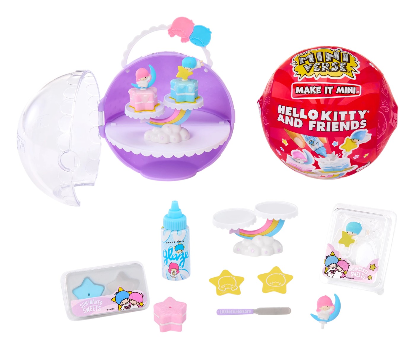 MGA's Miniverse - Make It Mini SANRIO Hello Kitty Series 4 in PDQ - Assorted 4 of 5