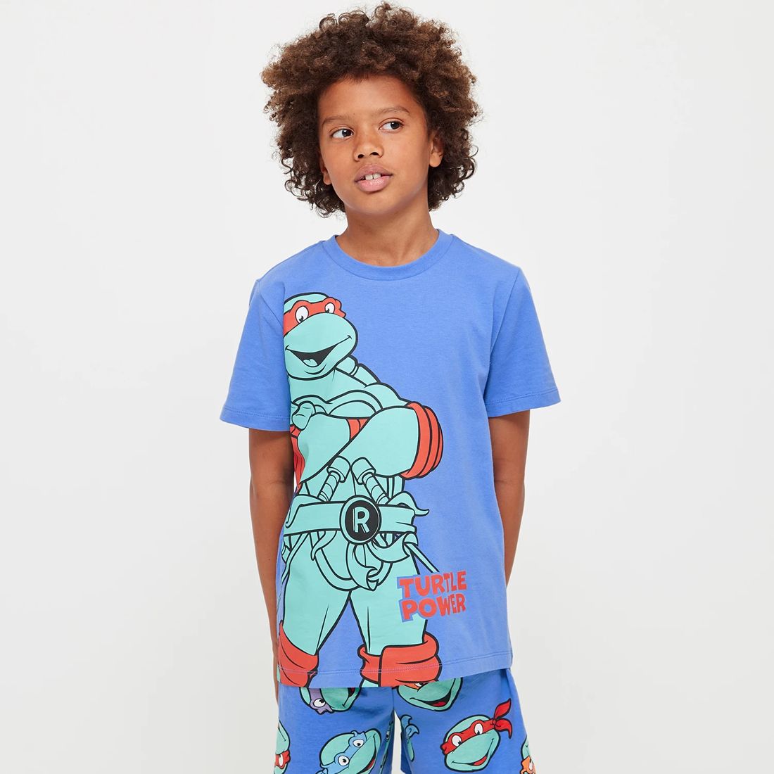 Tortue Adulte Teenage Mutant Ninja Turtles Pyjama Court TMNT Pour Garçon, Vert Pyjama Tortue Ninja