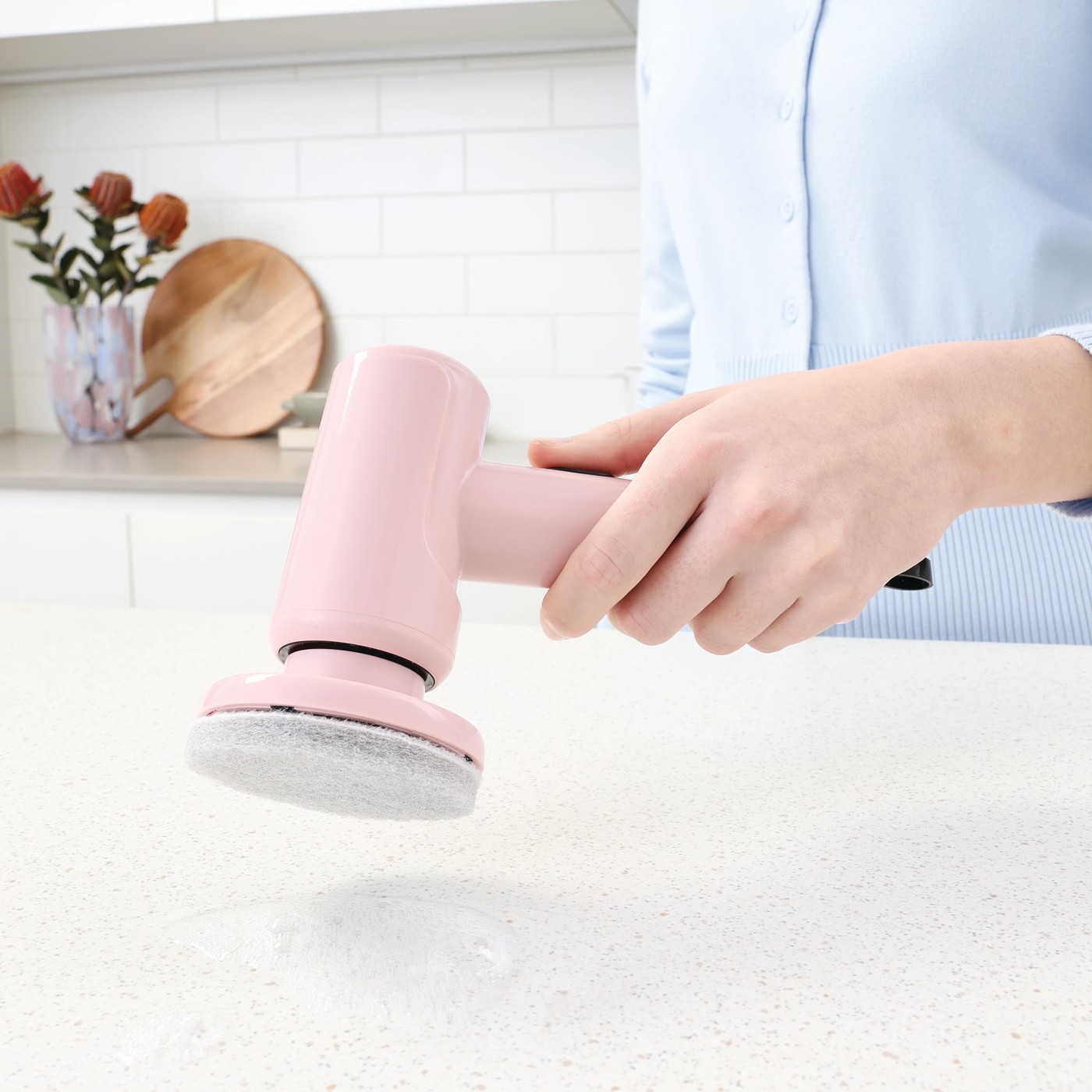 Anko Waterproof Scrubber -  Pink 2 of 6