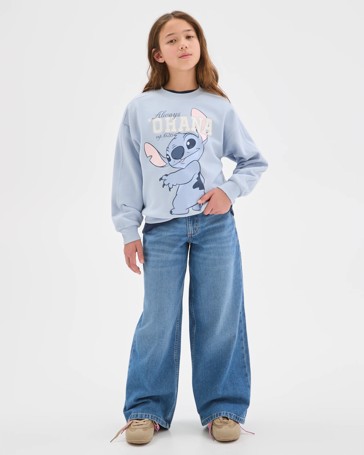 Disney Lilo & Stitch Australian Cotton Blend Fleece Jumper