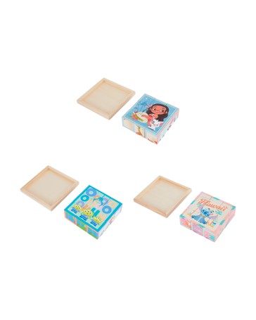 Disney Wooden Toys Cube Puzzle - Assorted