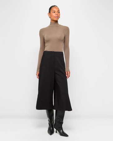 Wide Leg Culotte Pants - Preview