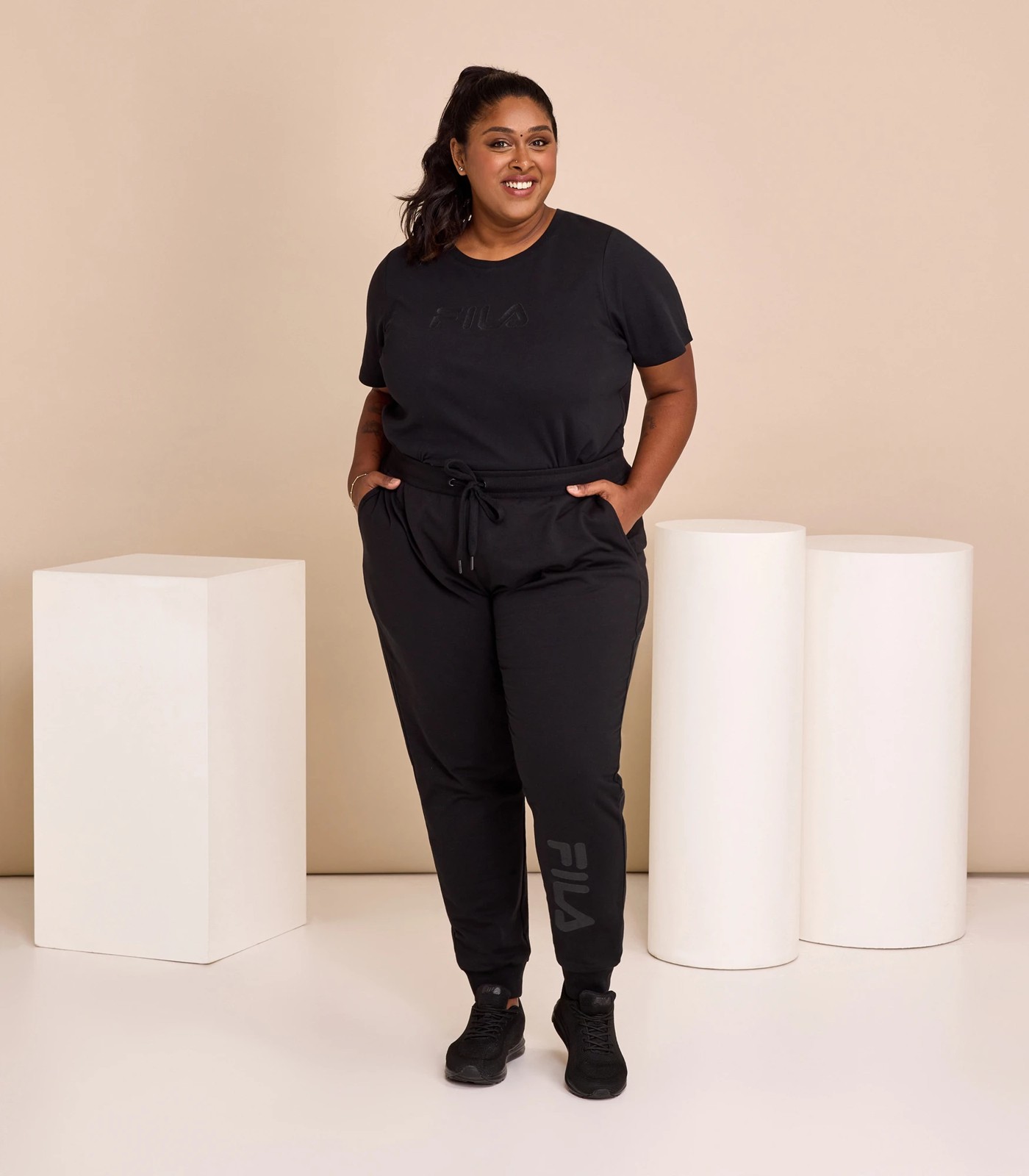 Plus size fila clearance apparel