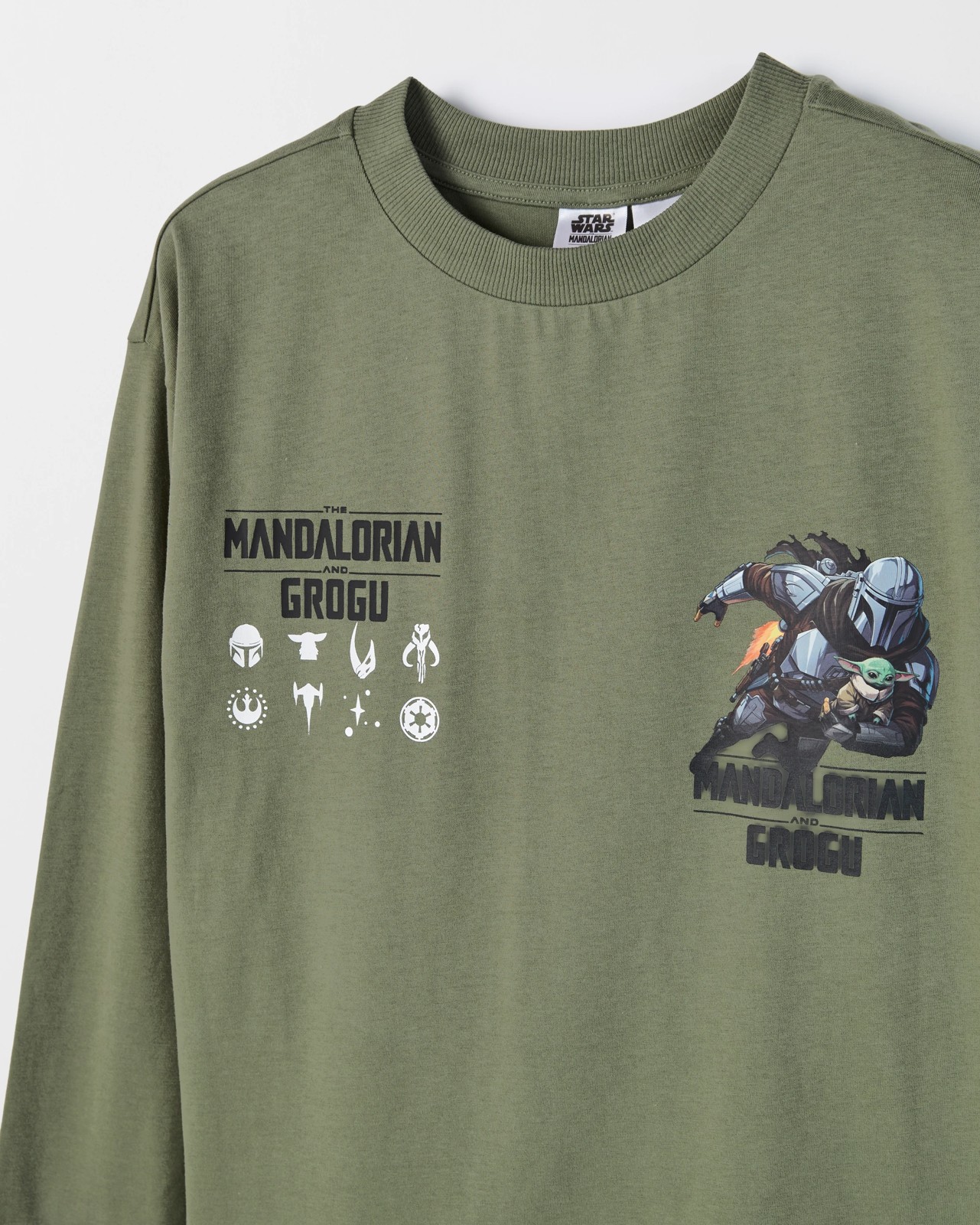 Mandalorian Australian Cotton Older Boys Oversized Knit Pyjama Set 6 of 6