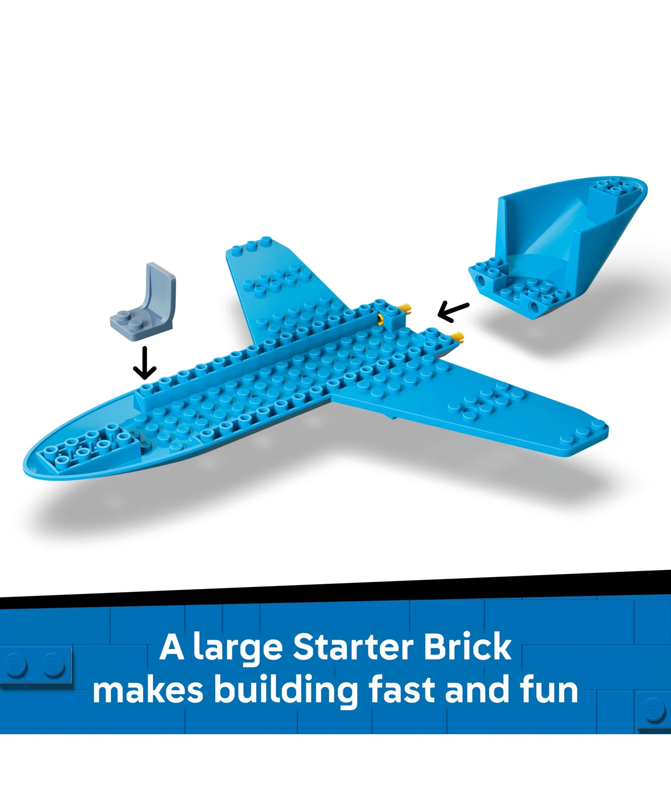 LEGO® City Passenger Jet 60492 3 of 6