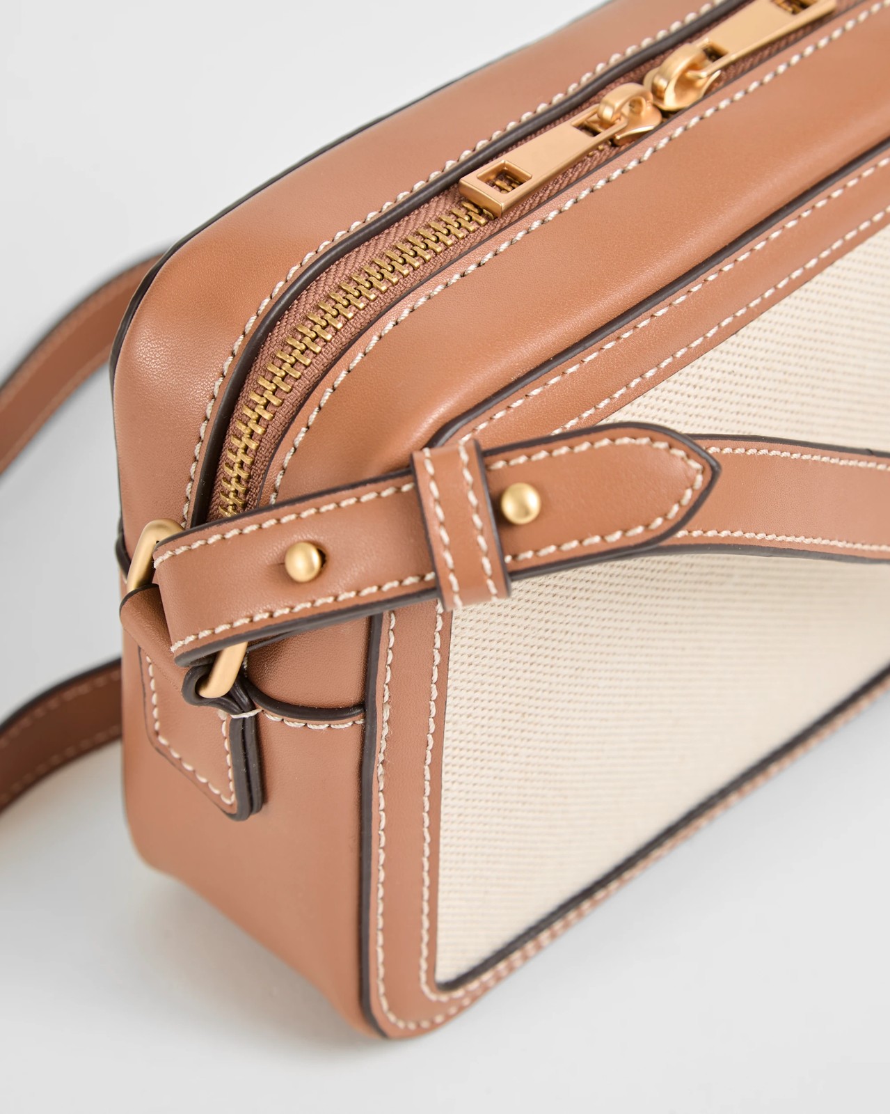 Canvas Camera Crossbody Bag 2 of 2