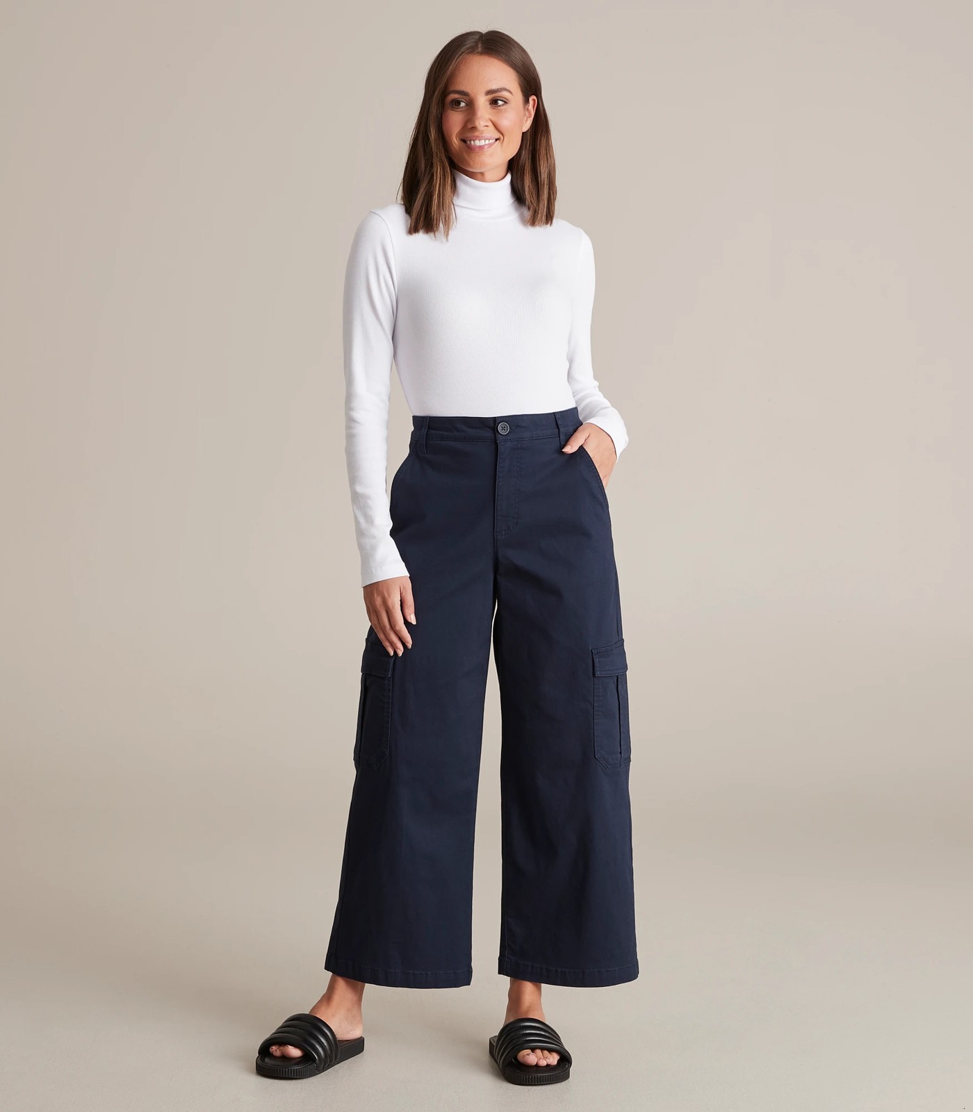 Wide Leg Cargo Pants | Target Australia