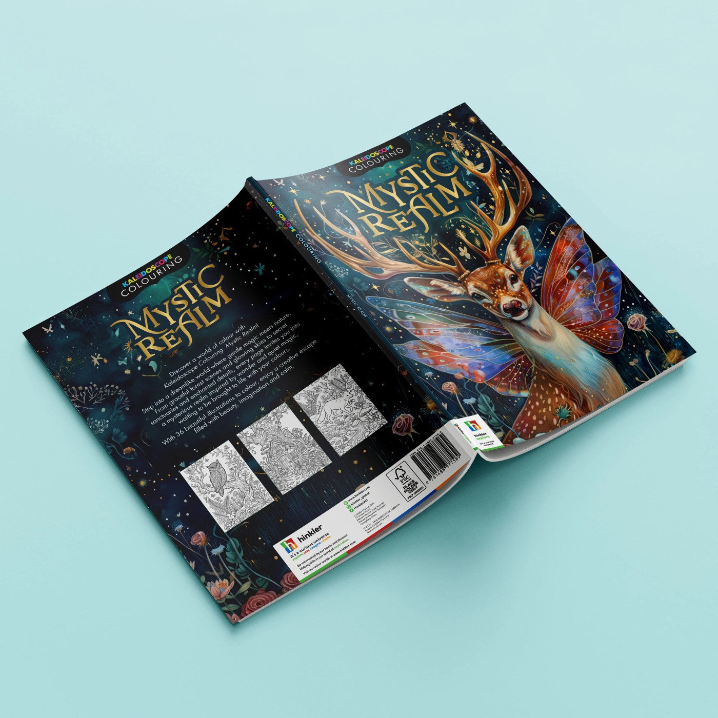 Kaleidoscope Colouring: Mystic Realm - Book 5 of 5