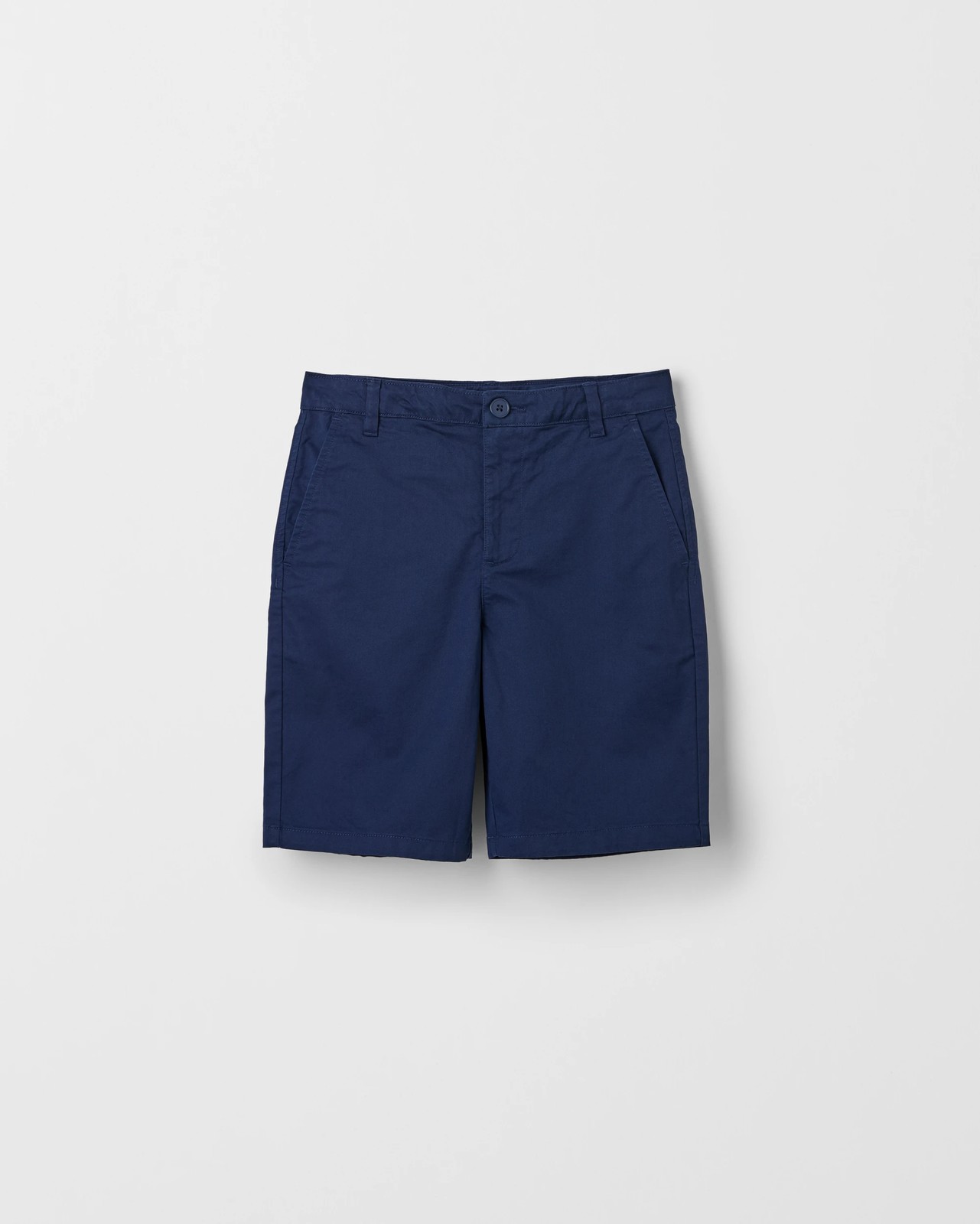 Cotton Chino Shorts - Navy 5 of 6