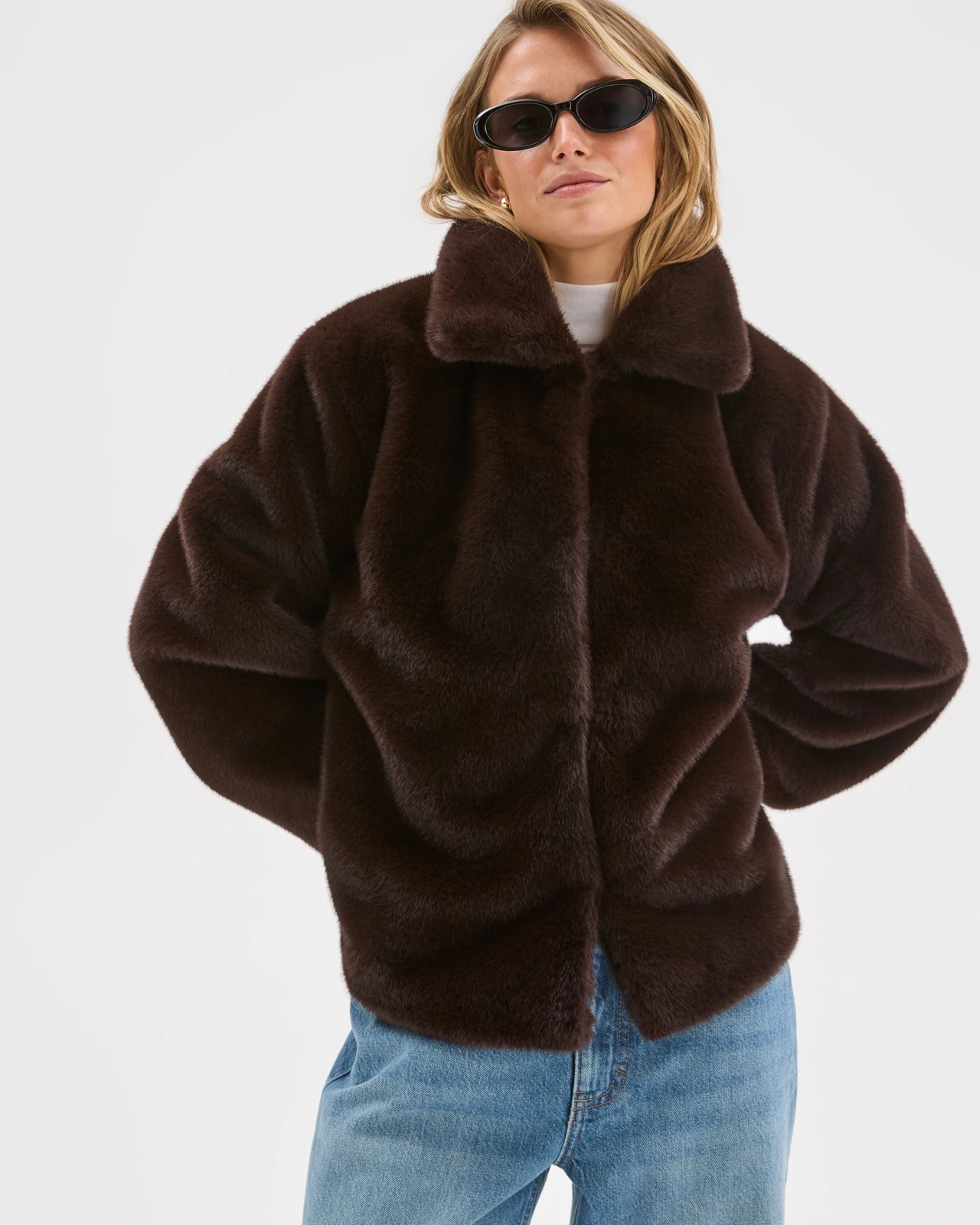 Lily Loves Faux Fur Coat 3 of 6