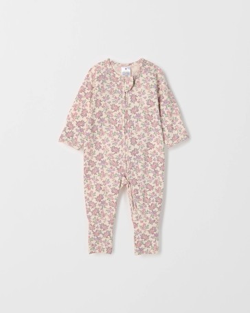 Baby Organic Cotton Footless Coverall