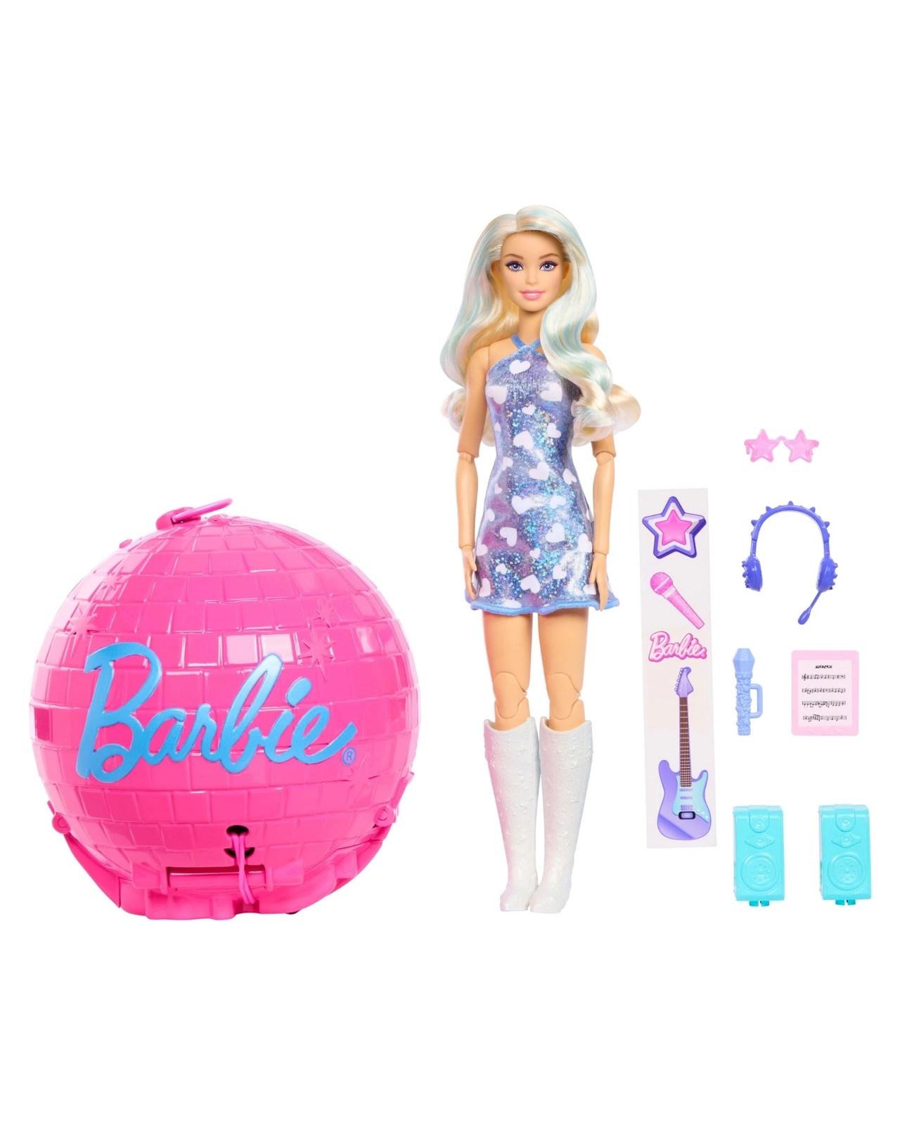 Barbie Team Barbie Roll and Reveal Pop Star Doll 3 of 6