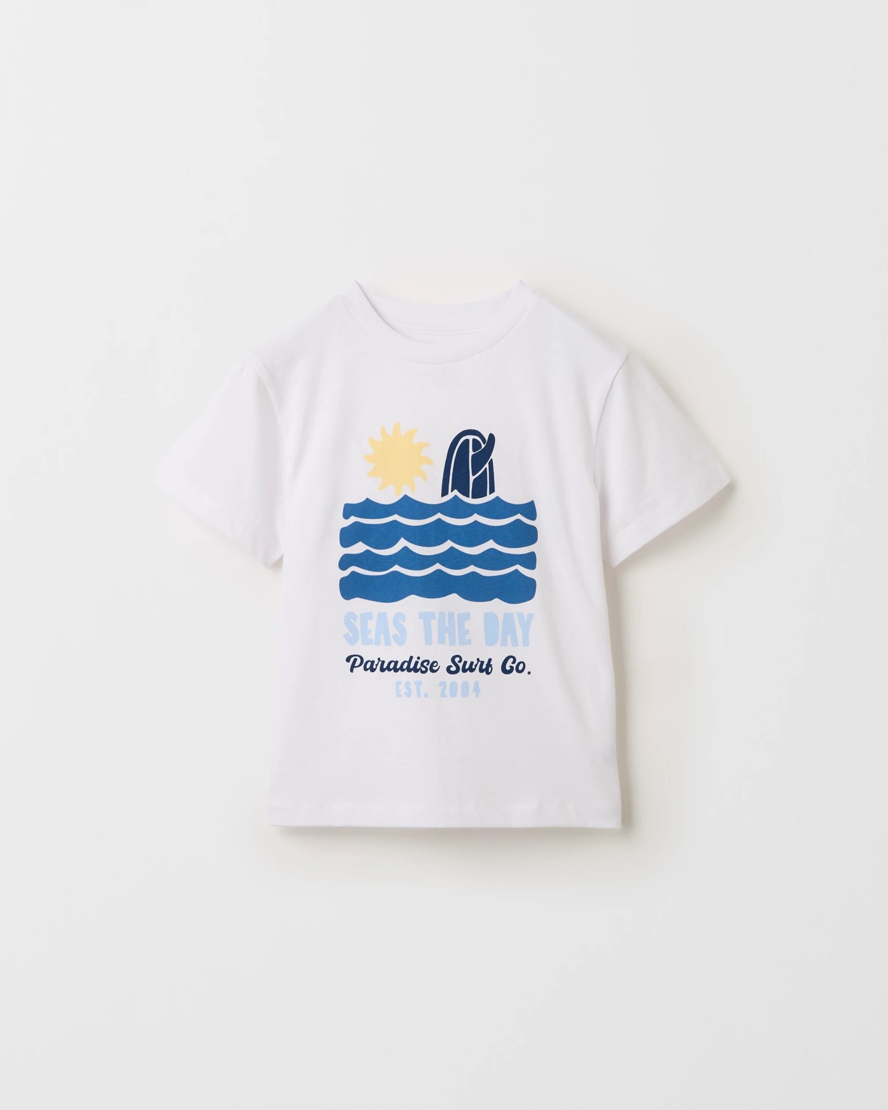 Australian Cotton 3 Pack T-Shirts - Blue + White 2 of 5