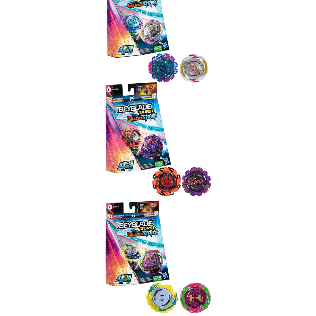 Beyblade Burst QuadStrike Dual Pack - Assorted* | Target Australia