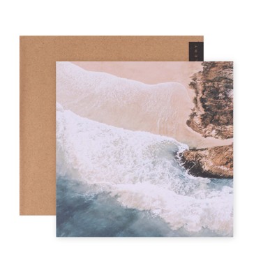 Hallmark x Donna Delaney Gallery Blank Greeting Card - Waves