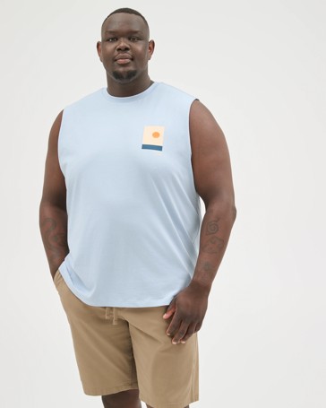 Plus Size Australian Cotton Tank Top