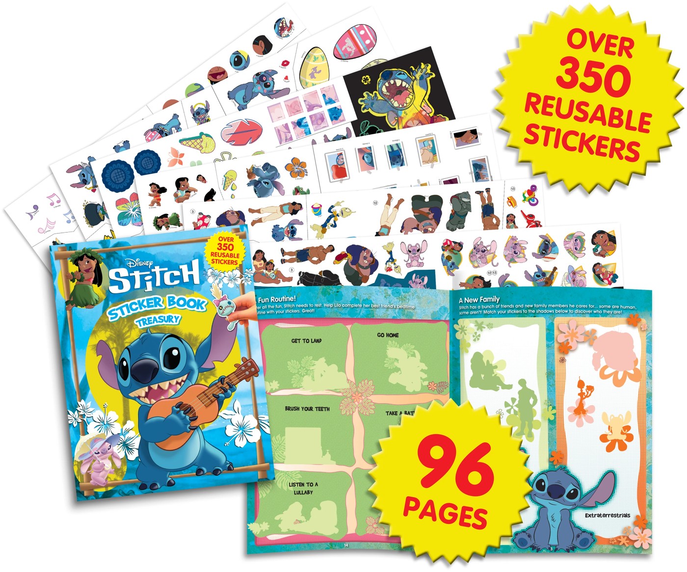 Disney Stitch Sticker Book Treasury - Book 2 of 3